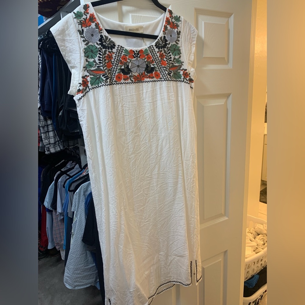 Embroidered dress